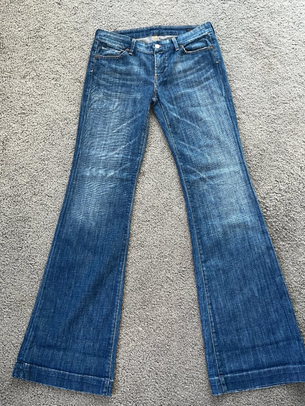 Citizens of Humanity Jerome Dahan Vintage Flare Jeans Y2K Low Rise Bootcut - 28L